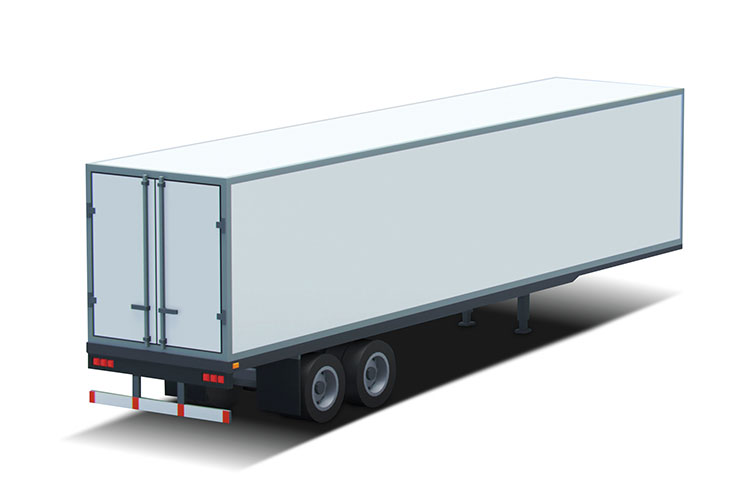 Semirremolque de ocasión para transporte industrial